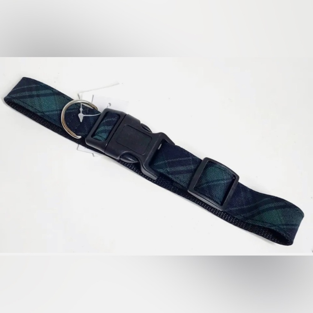 🐕‍🦺 NWT Crewmutts Plaid Collar for Dogs